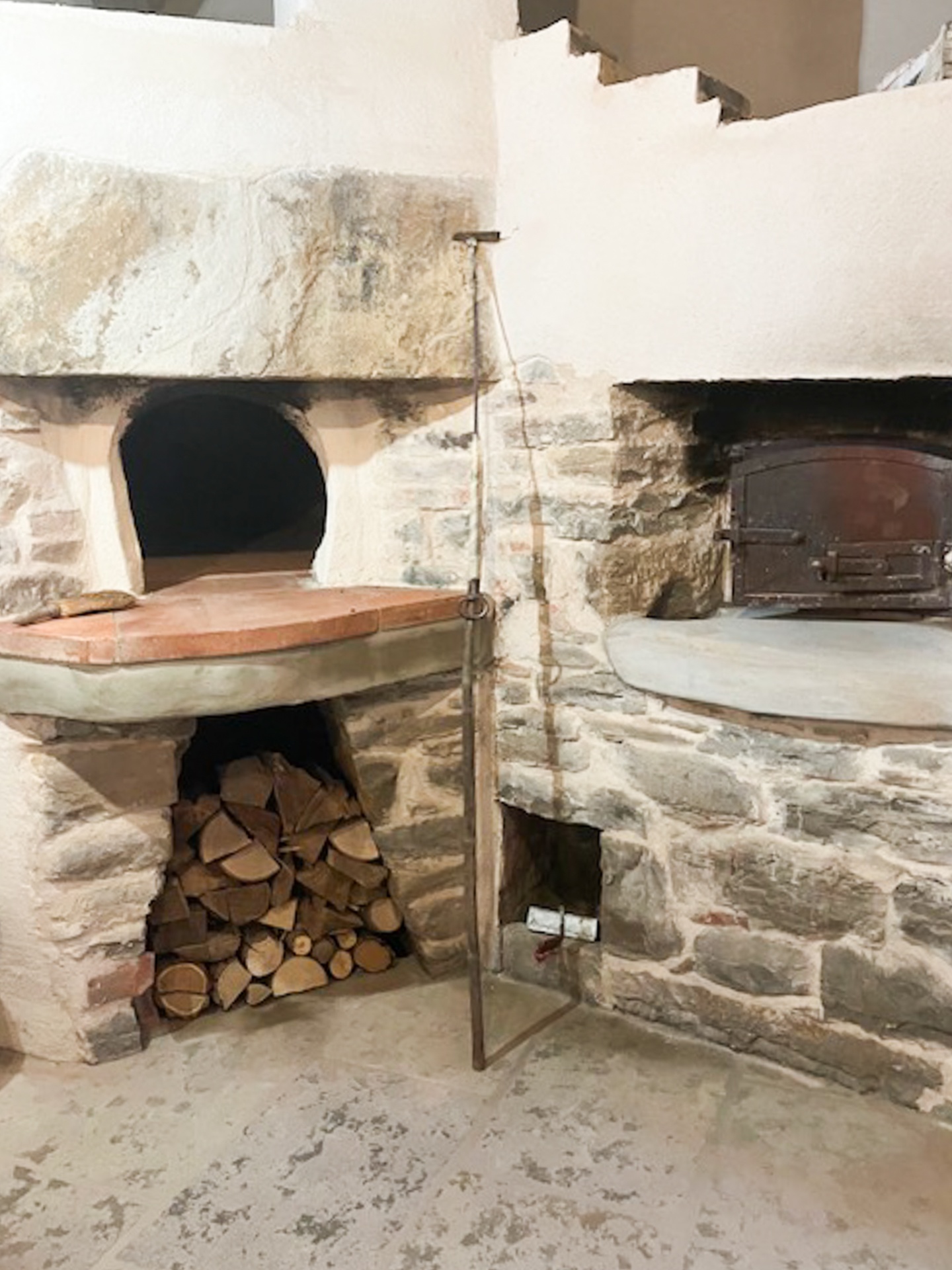 I due forni a volta restaurati